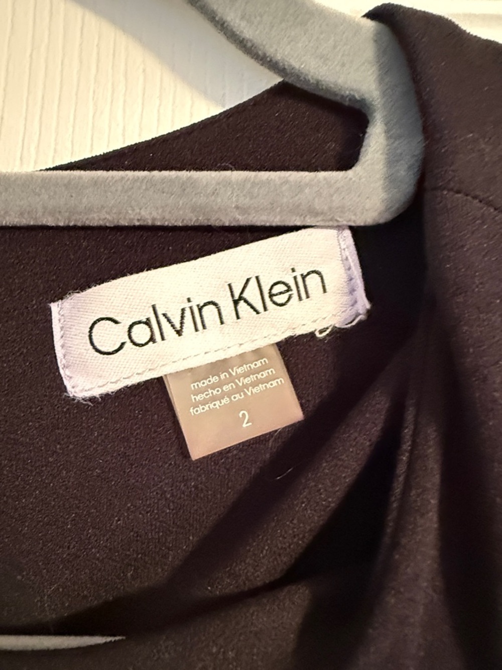 Calvin Klein Women's Tie-Waist Tulip-Sleeve Jumpsuit - Picture 3 of 5